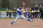 Softball vs Emerson  Wheaton College Softball vs Emerson College in game 2 of their doubleheader. - Photo by Keith Nordstrom : Wheaton, Softball